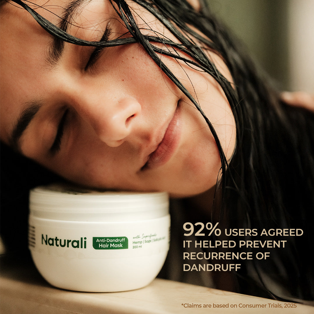 Dandruff Defence Shampoo + Anti-Dandruff Hair Mask + Wooden Comb