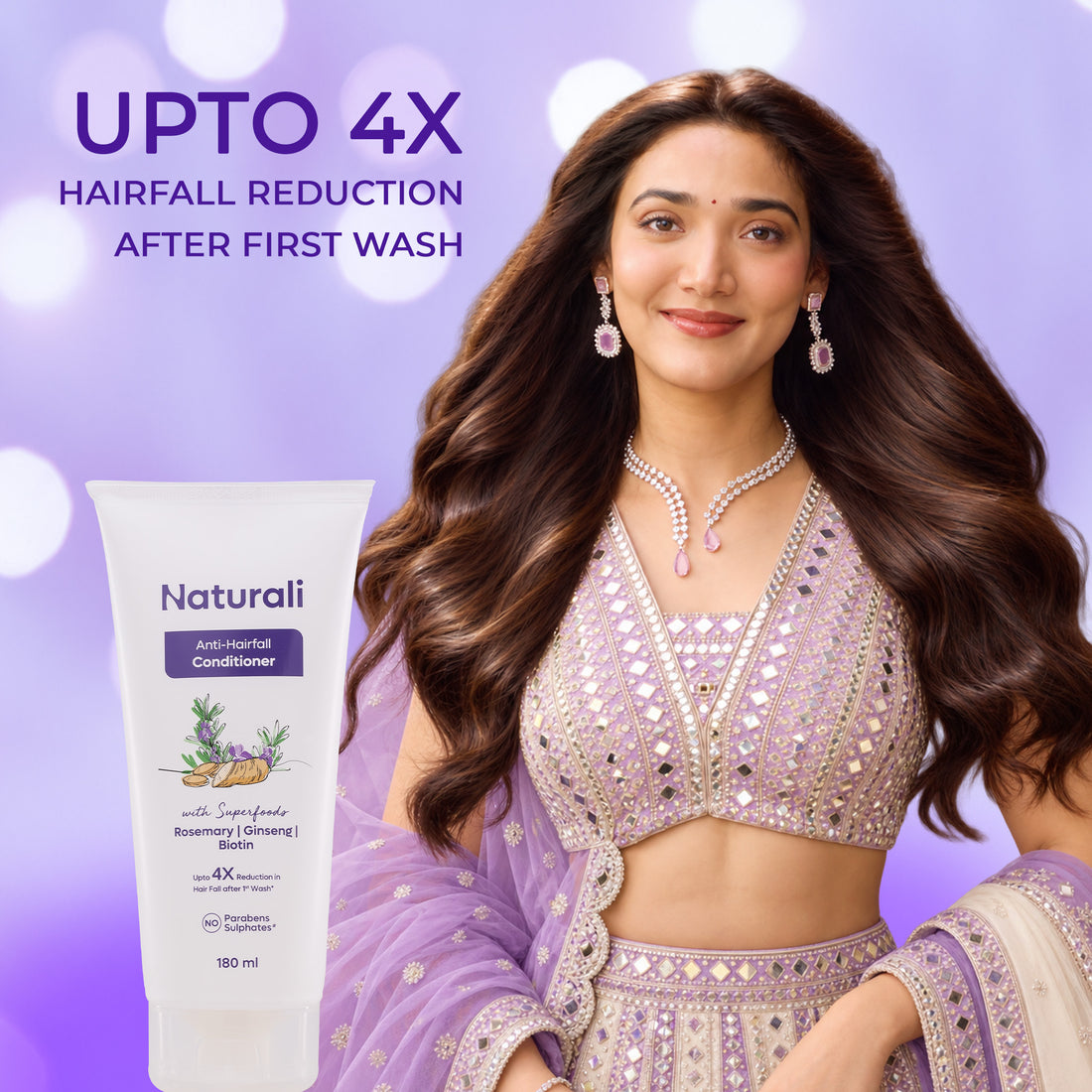 Anti Hairfall Conditioner with Rosemary, Korean Ginseng & Biotin