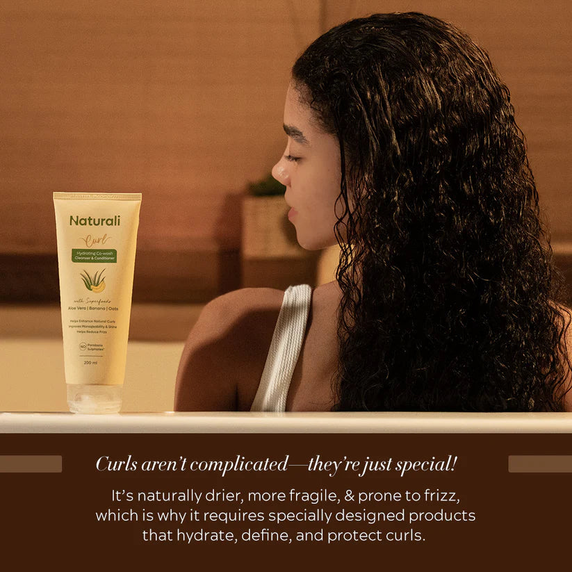 Hydrating Curl co-wash + Curl Defining Creme
