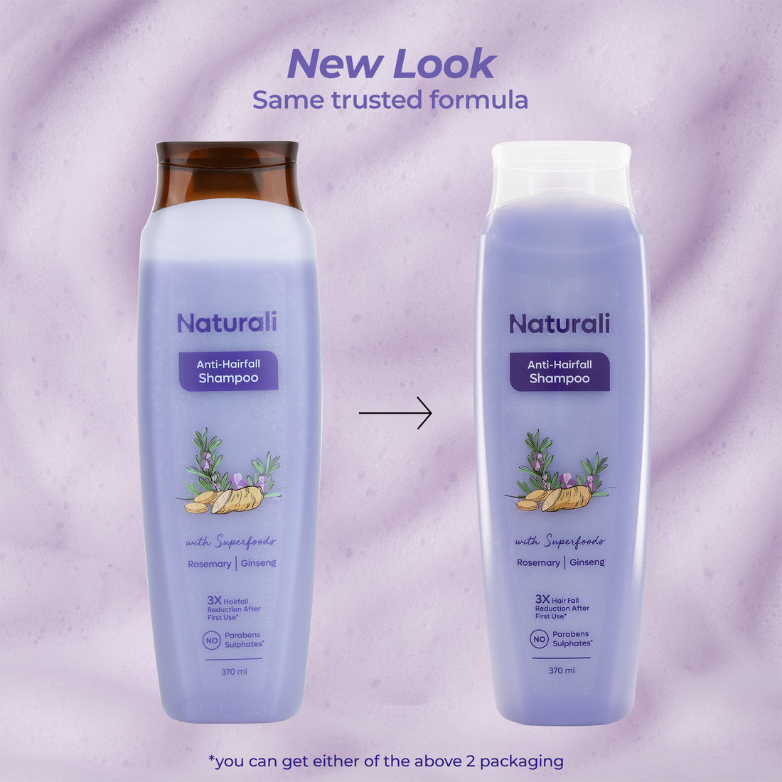 Naturali Anti-Hairfall Shampoo with Rosemary & Ginseng